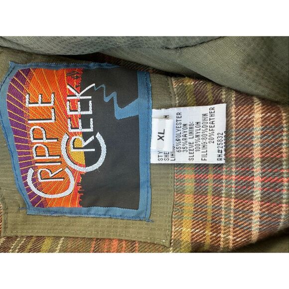 PBR world, finals, goose down coat XL men’s 2008 cripple creek - Picture 4 of 10